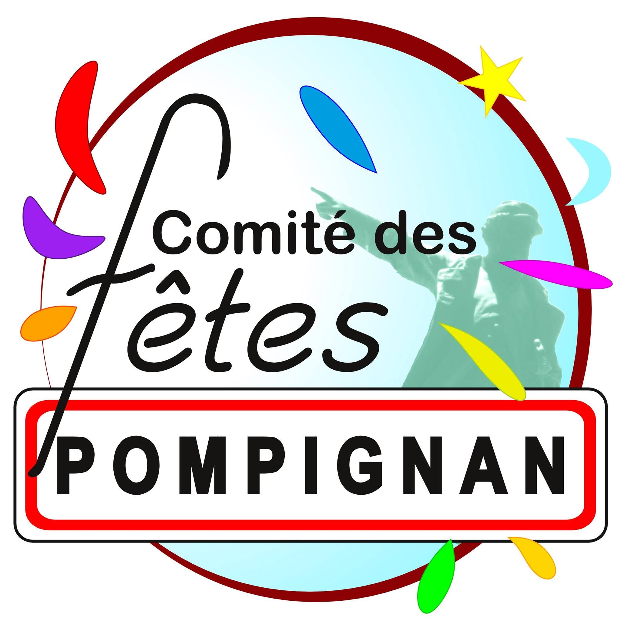 Logo du comité des fêtes de Pompignan